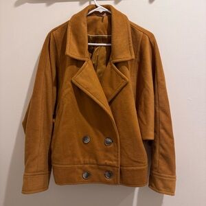 Free People Wool Blend Coat